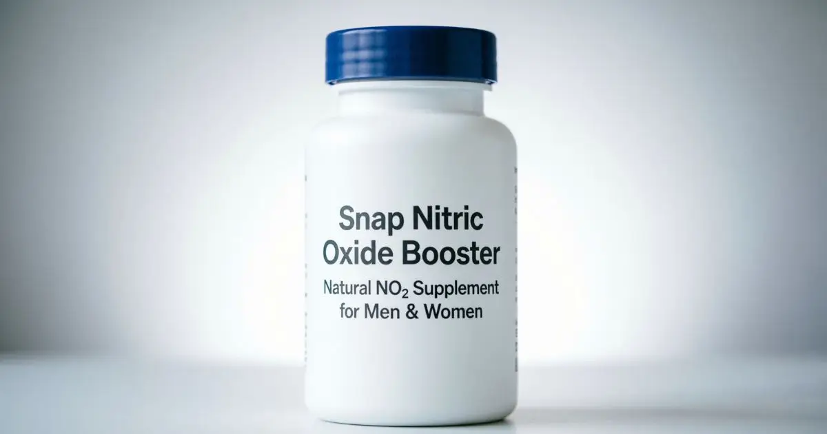 Snap Nitric Oxide Booster Natural NO2 Supplement for Men & Women